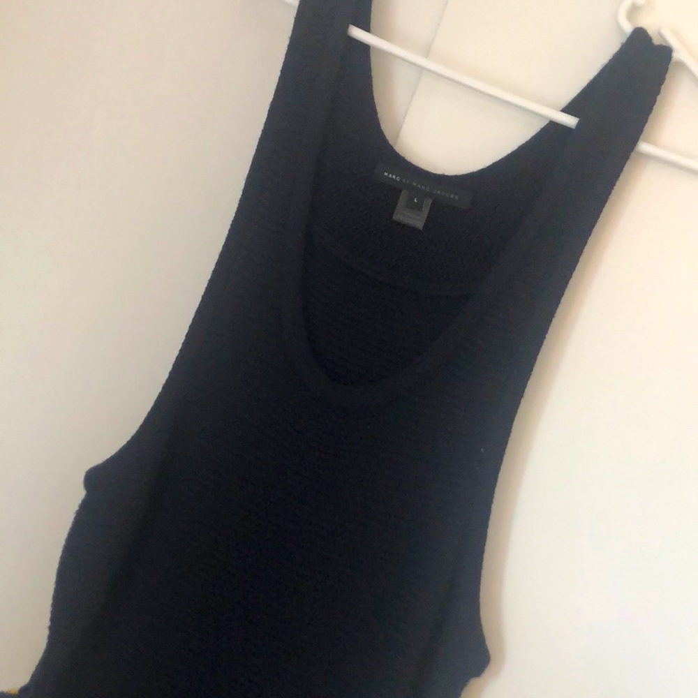 MARC by MJ Wool knitted pinafore jumper dress